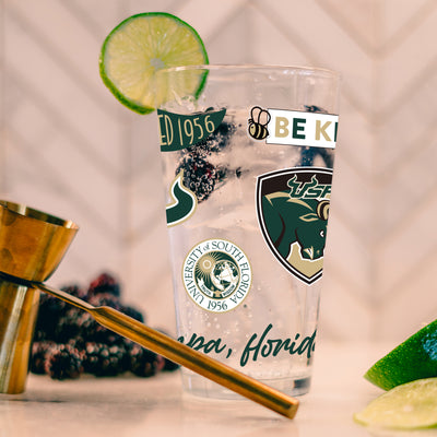 South Florida 16oz Native Pint Glass