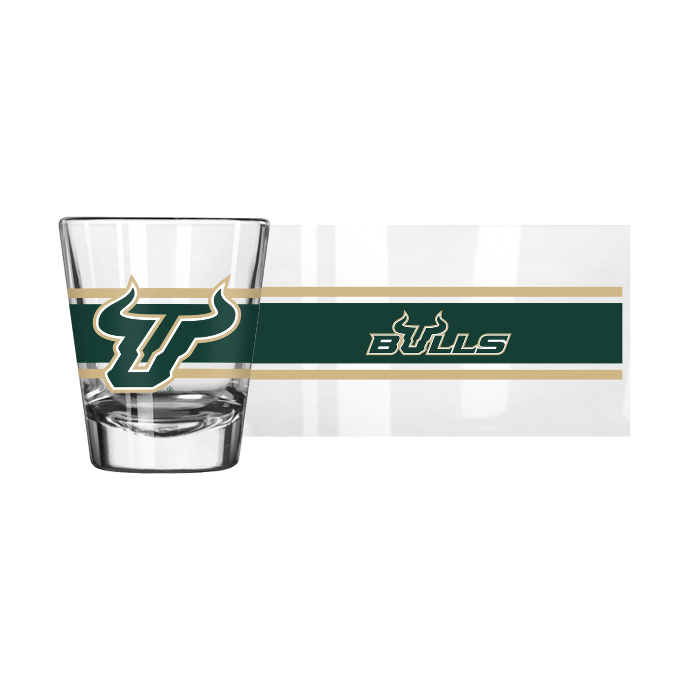 South Florida 2oz Stripe Shot Glass