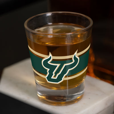 South Florida 2oz Stripe Shot Glass - Logo Brands