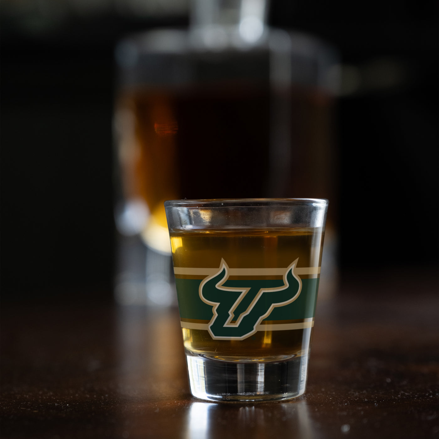 South Florida 2oz Stripe Shot Glass - Logo Brands