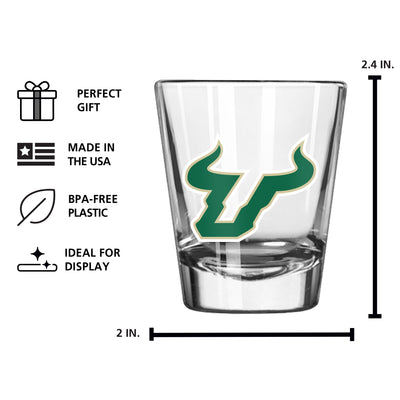 South Florida 2oz Gameday Shot Glass