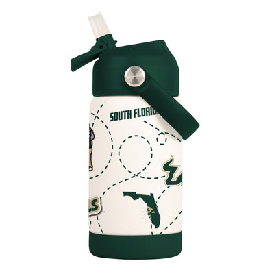 South Florida 12oz Mascot SS Kids Bottle