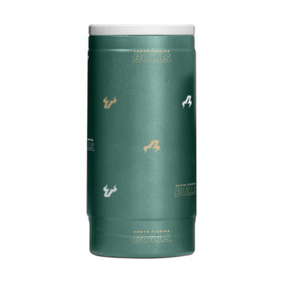 South Florida 12oz Step And Repeat Powdercoat SlimCan Coolie