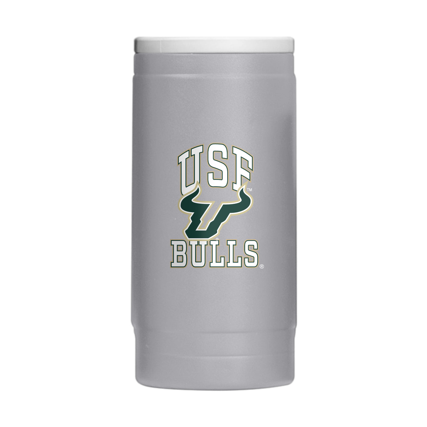 South Florida 12oz Athletic Powdercoat SlimCan Coolie