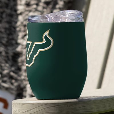 South Florida 16oz Flipside Powder Coat Curved Bev