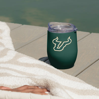 South Florida 16oz Flipside Powder Coat Curved Bev