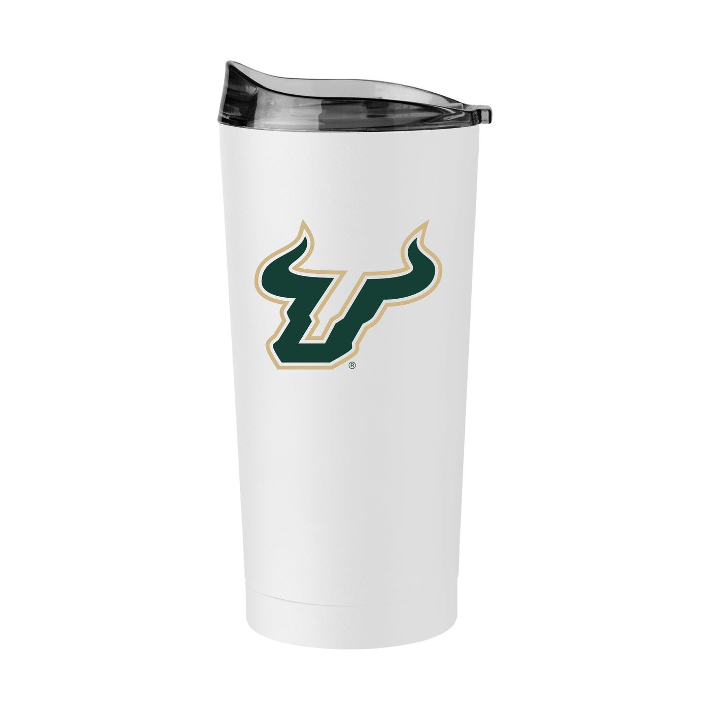 South Florida White 20oz Gameday Powder Coat Tumbler