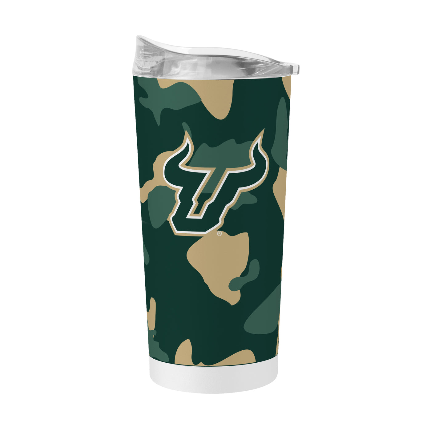 South Florida 20oz Camo Powder Coat Tumbler