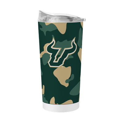South Florida 20oz Camo Powder Coat Tumbler