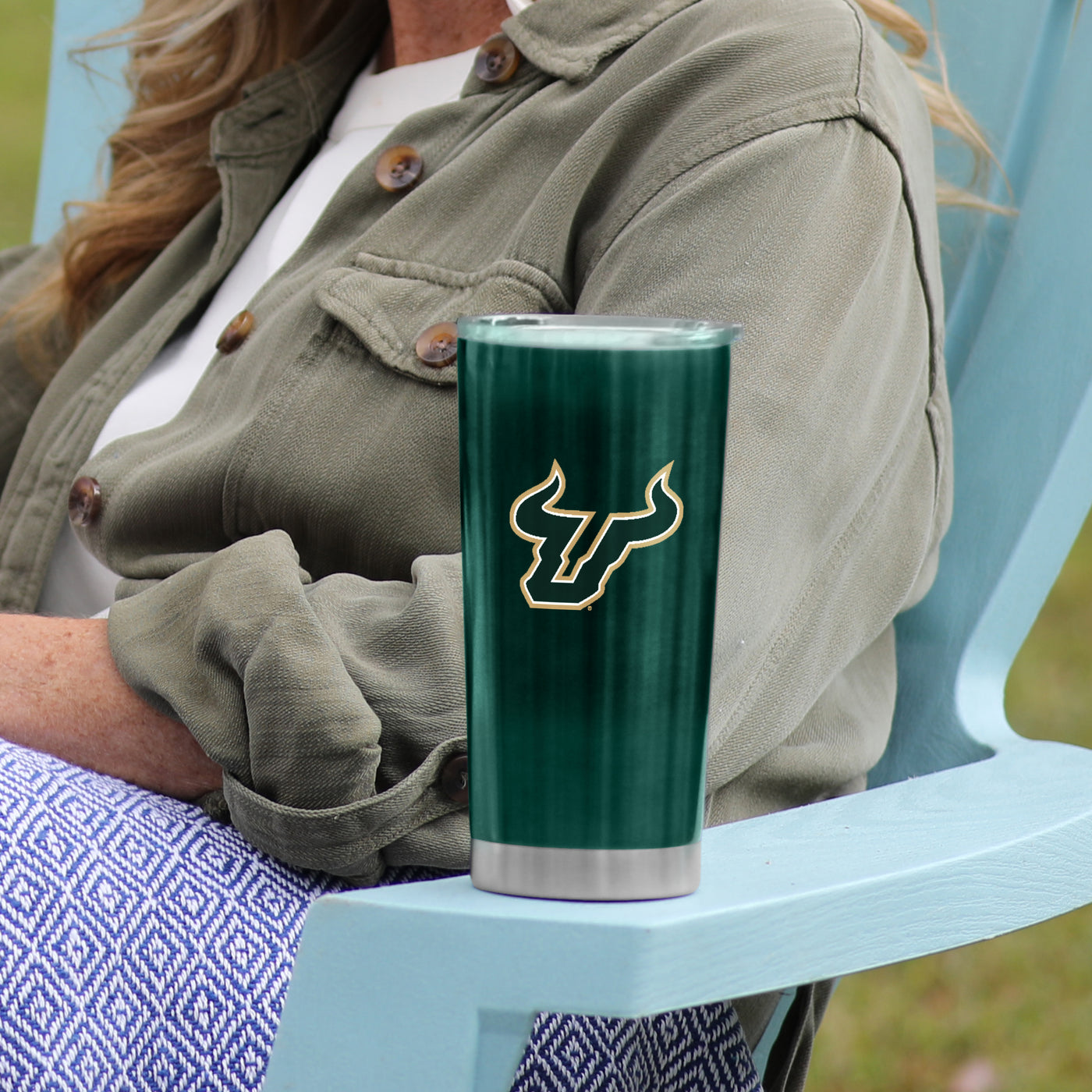 South Florida 20oz Gameday Stainless Tumbler