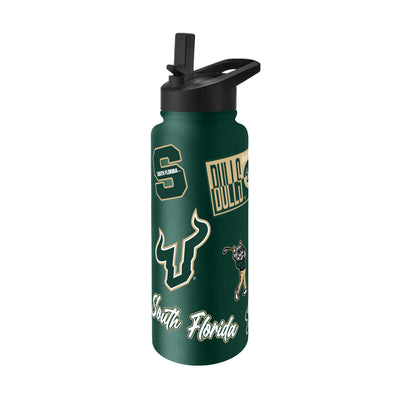 South Florida 34oz Dreamweave Quencher Bottle