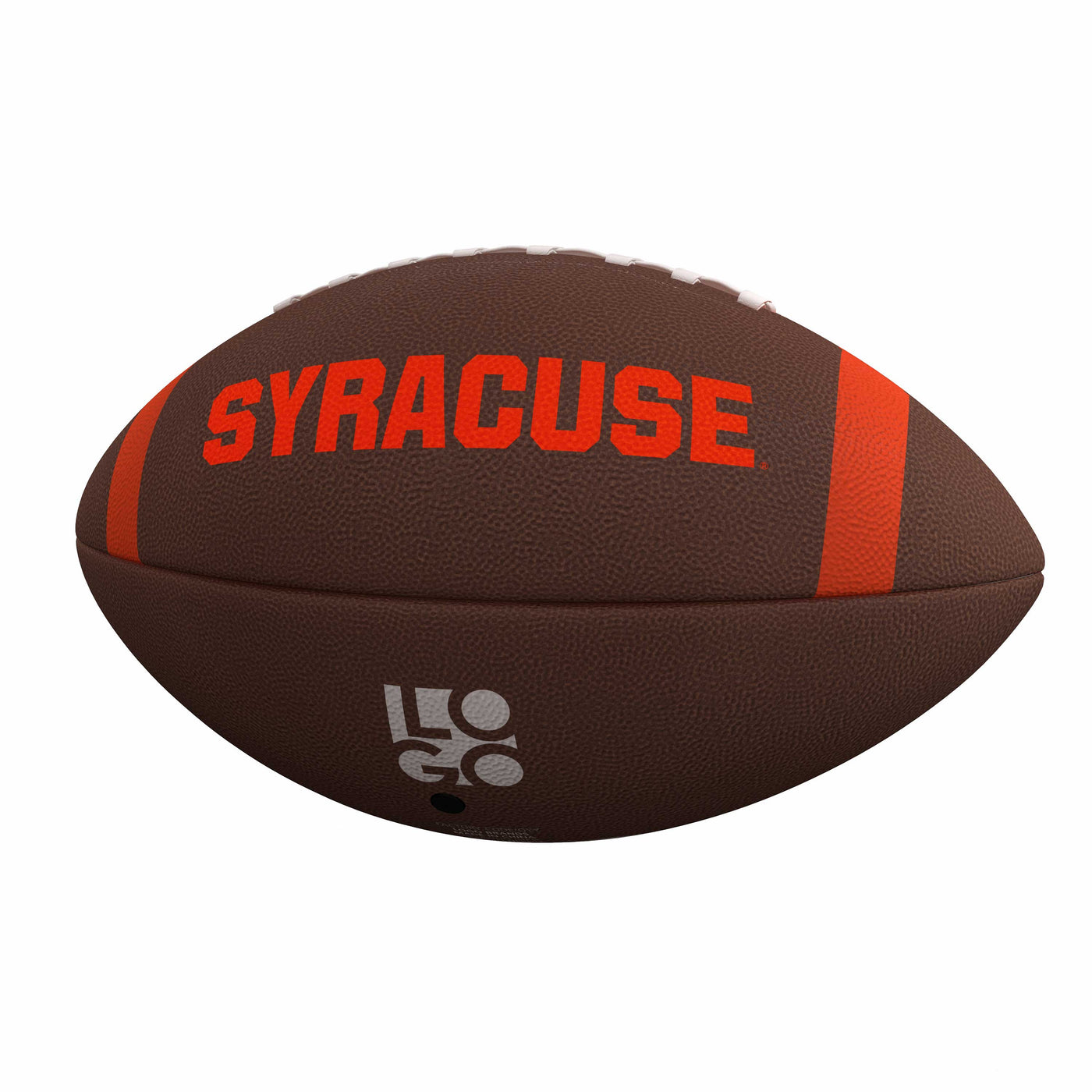 Syracuse Team Stripe Official-Size Composite Football