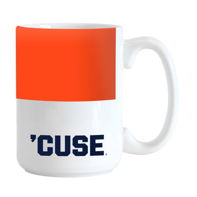 Syracuse 15oz Colorblock Sublimated Mug