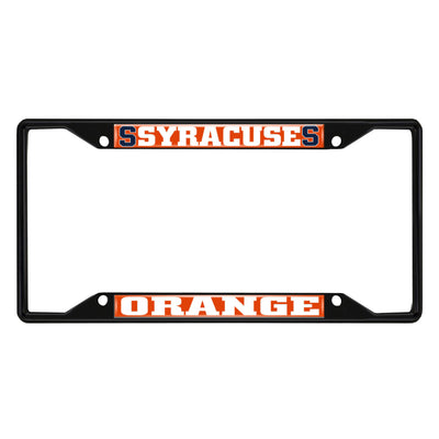 Syracuse University Black License Plate Frame