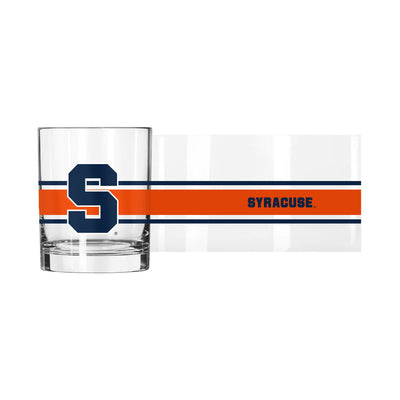 Syracuse 14oz Stripe Rocks Glass