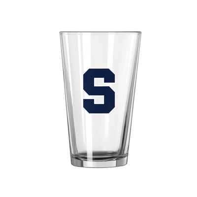 Syracuse 16oz Stripe Pint Glass - Logo Brands
