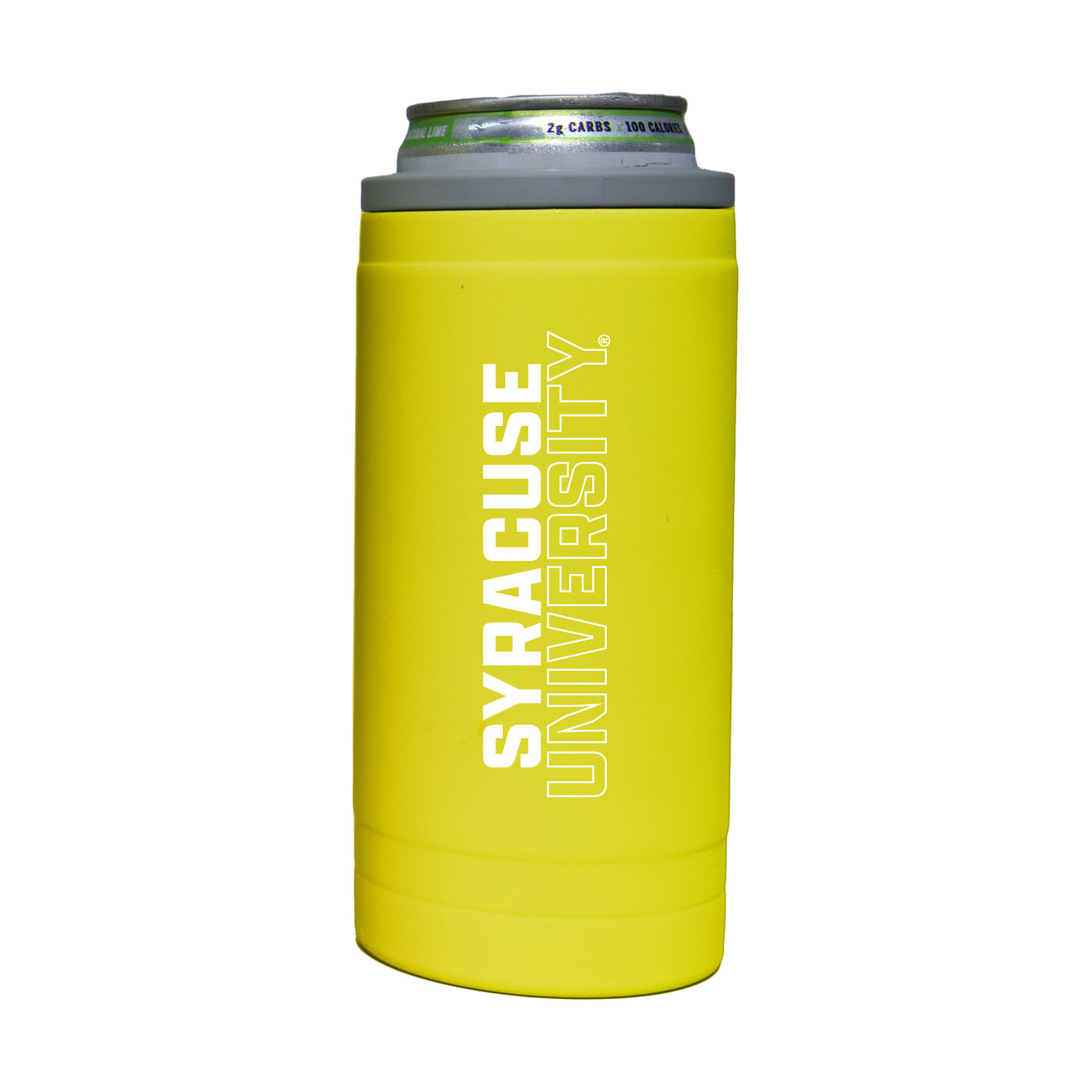 Syracuse 12oz Cru Stacked Soft Touch Slim Coolie