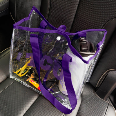 TCU Stadium Clear Tote - Logo Brands