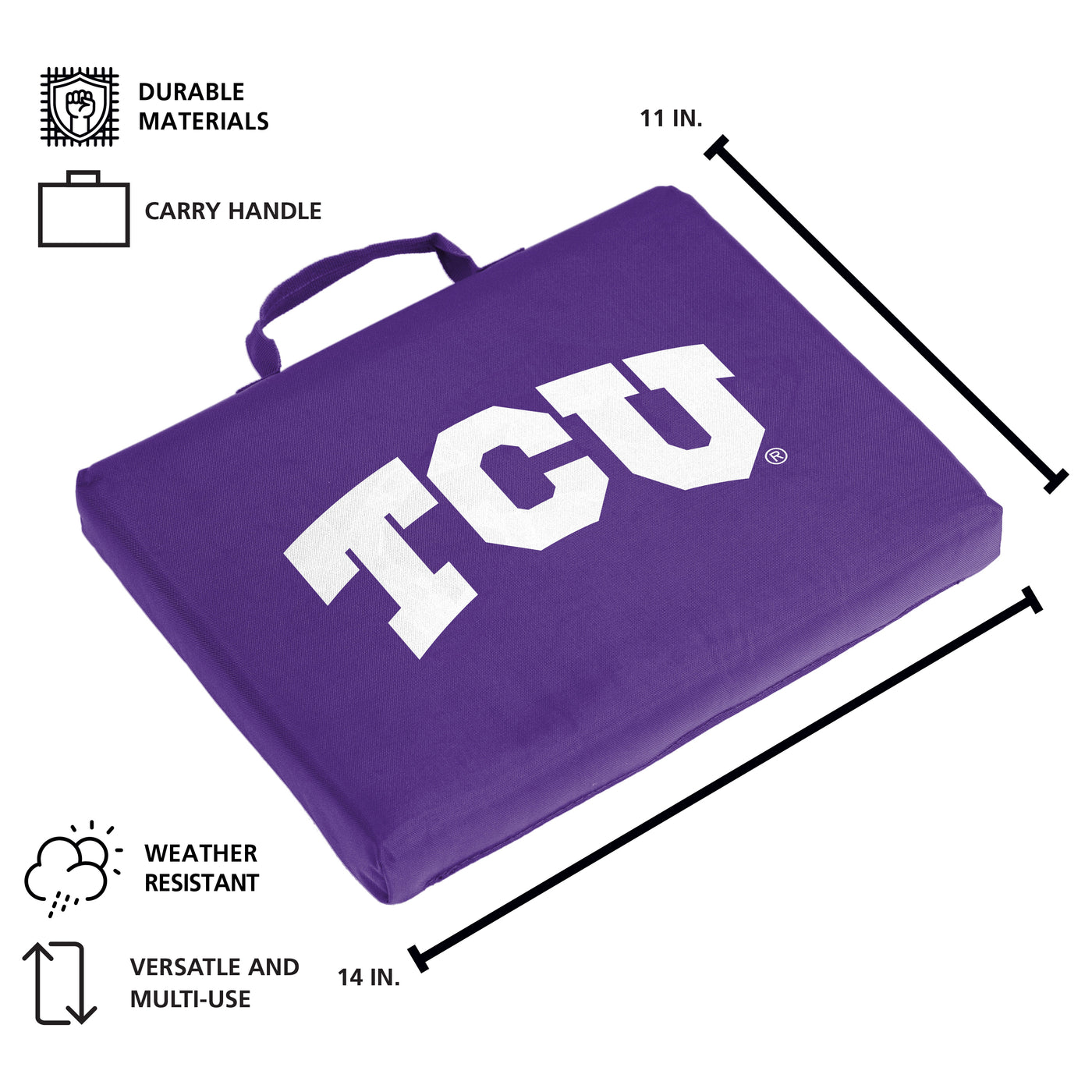 TCU Bleacher Cushion