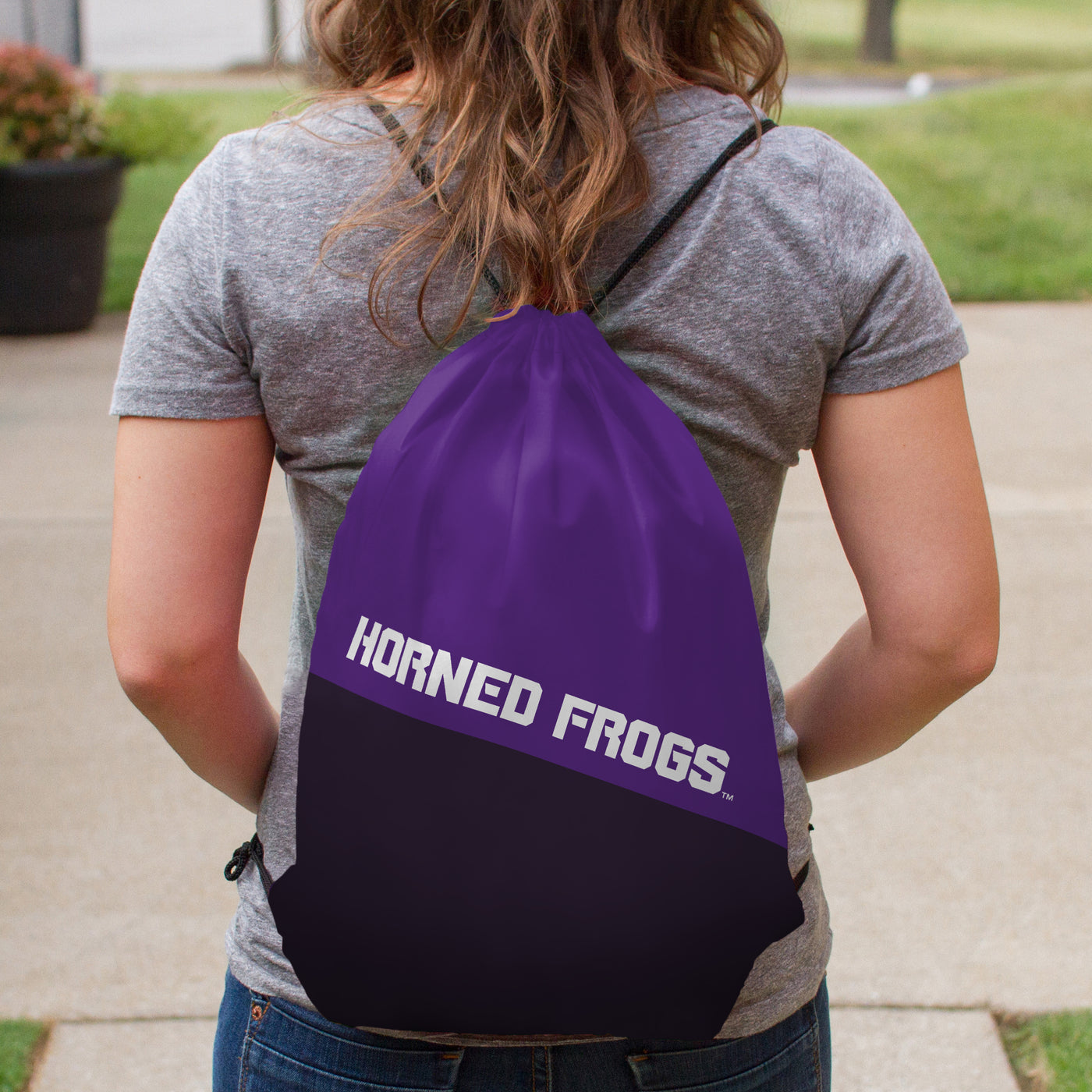 TCU Tilt Backsack - Logo Brands