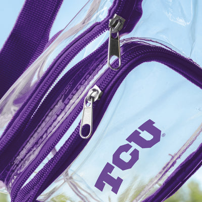 TCU Clear Fanny Pack