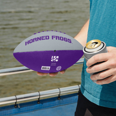 TCU Pinwheel Junior Size Rubber Football