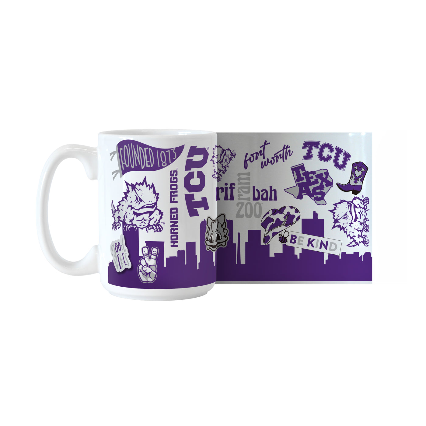 TCU 15oz Native Sublimated Mug