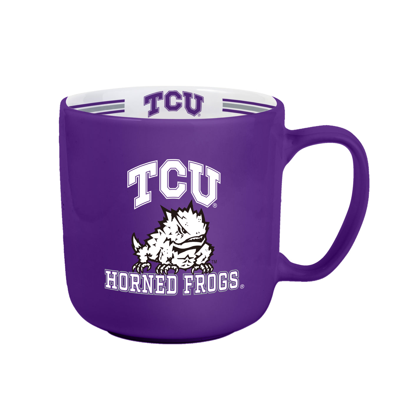 TCU 15oz Stripe Mug