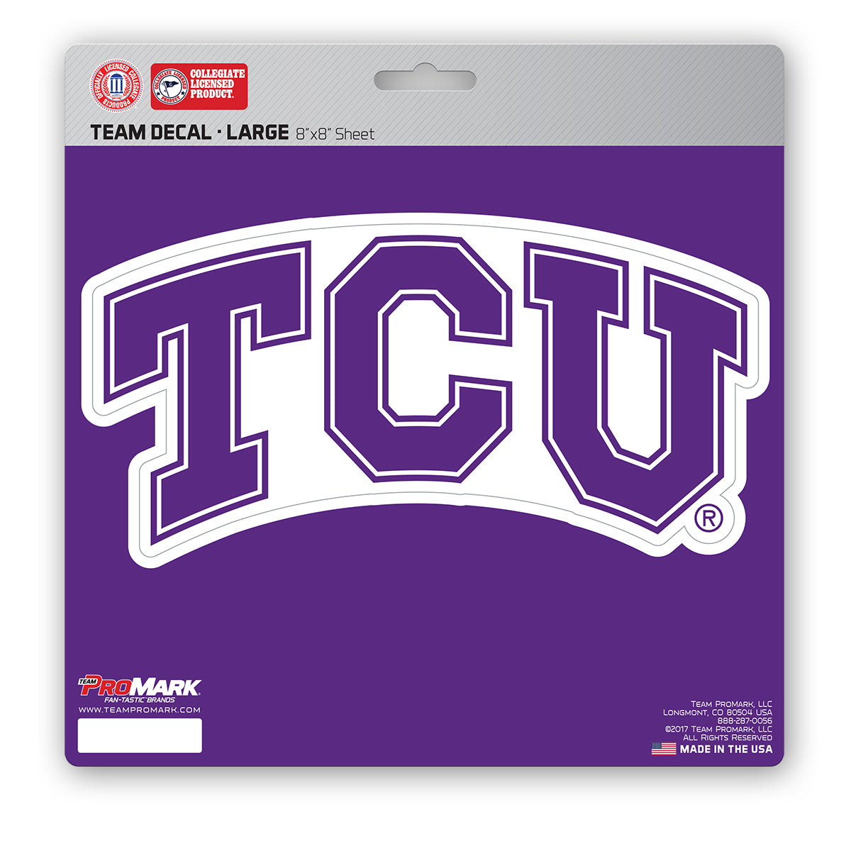Texas Christian University  Large Decal