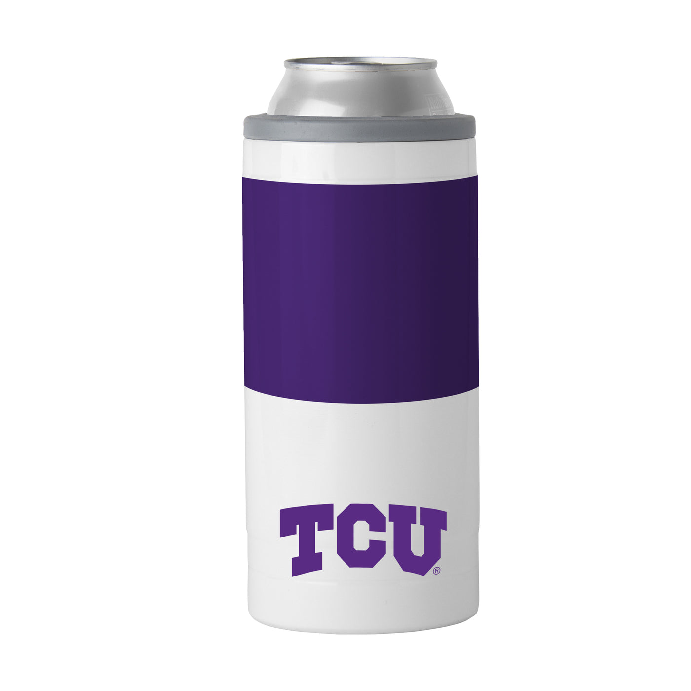 TCU 12oz Colorblock Slim Can Coolie