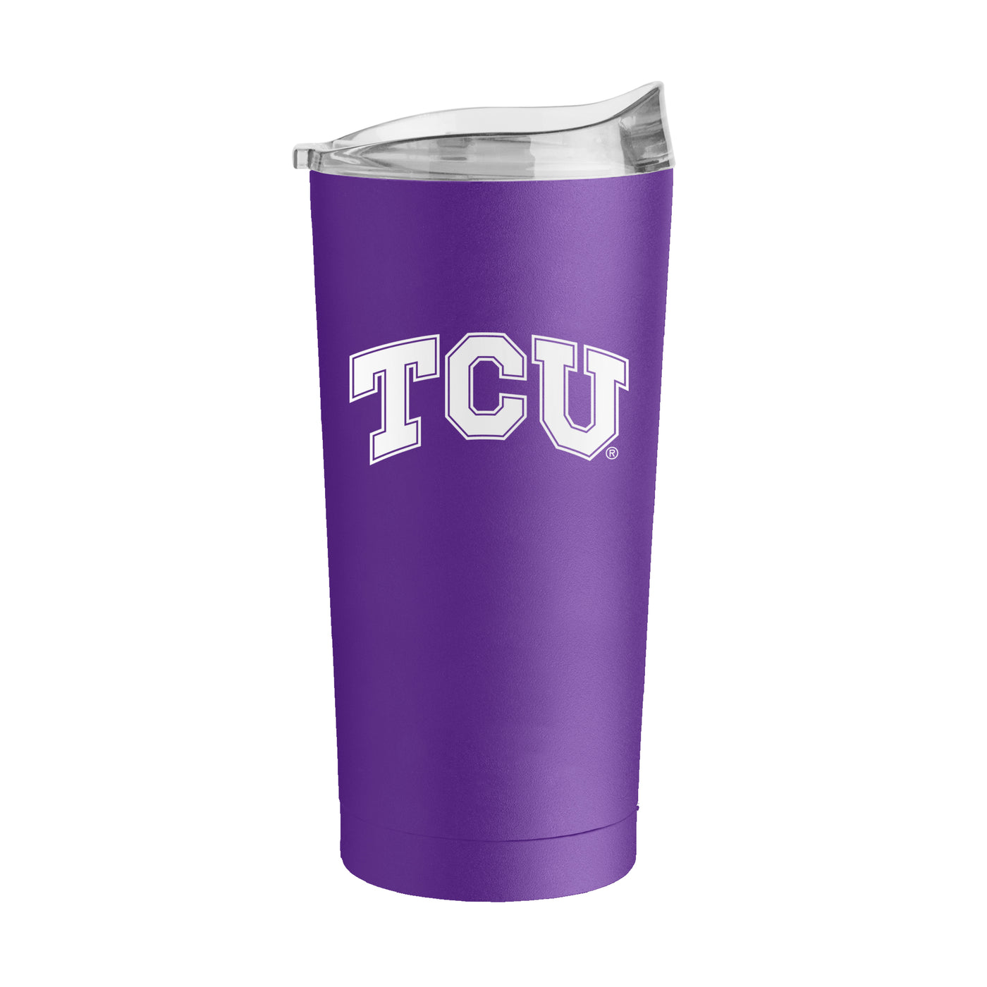 TCU 20oz Flipside Powder Coat Tumbler