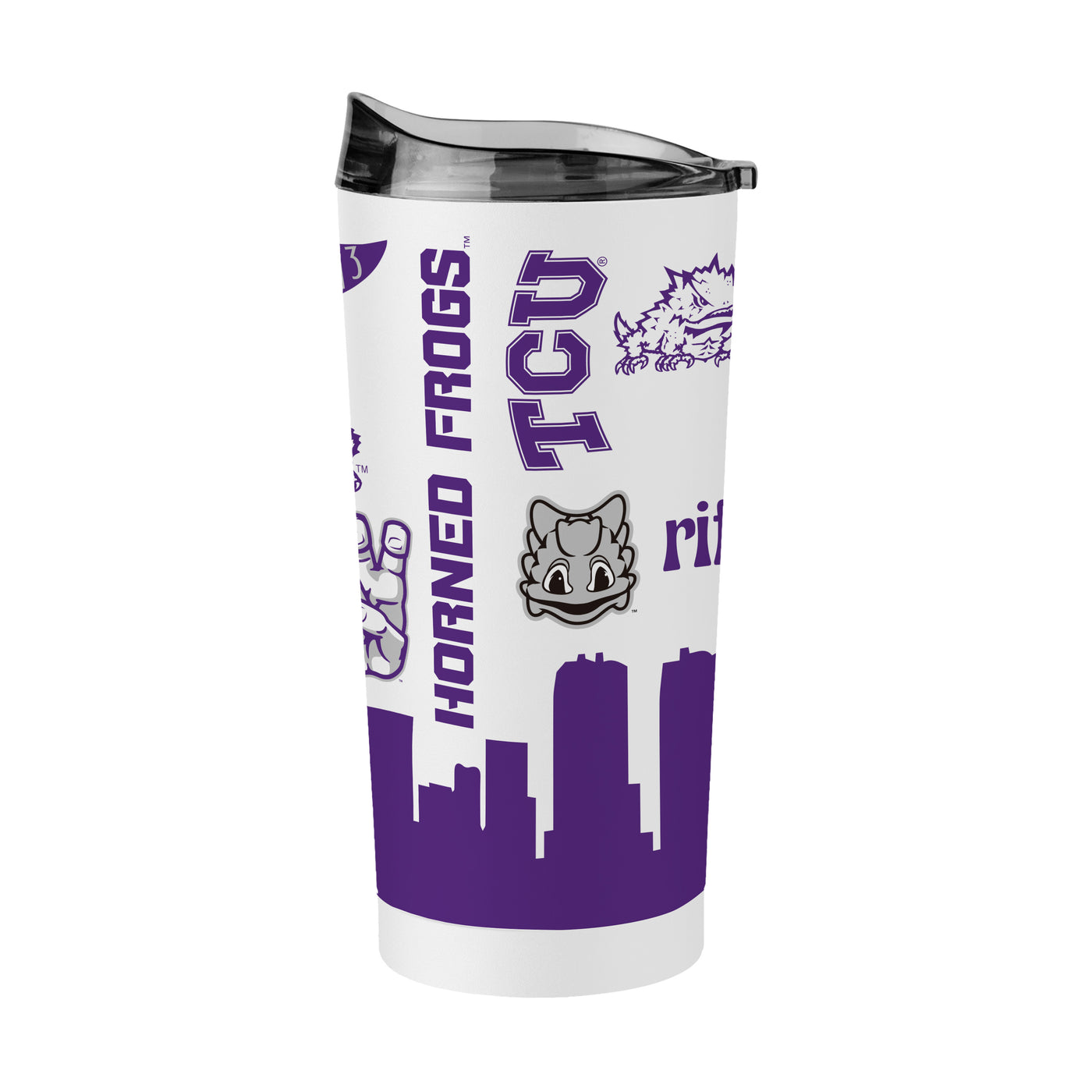 TCU 20oz Native Powder Coat Tumbler