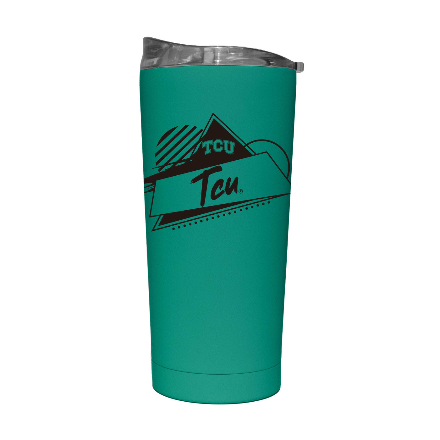 TCU 20oz Optic Rad Soft Touch Tumbler - Logo Brands