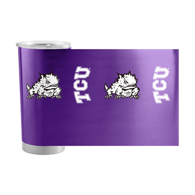 TCU 20oz Gameday Stainless Steel Tumbler