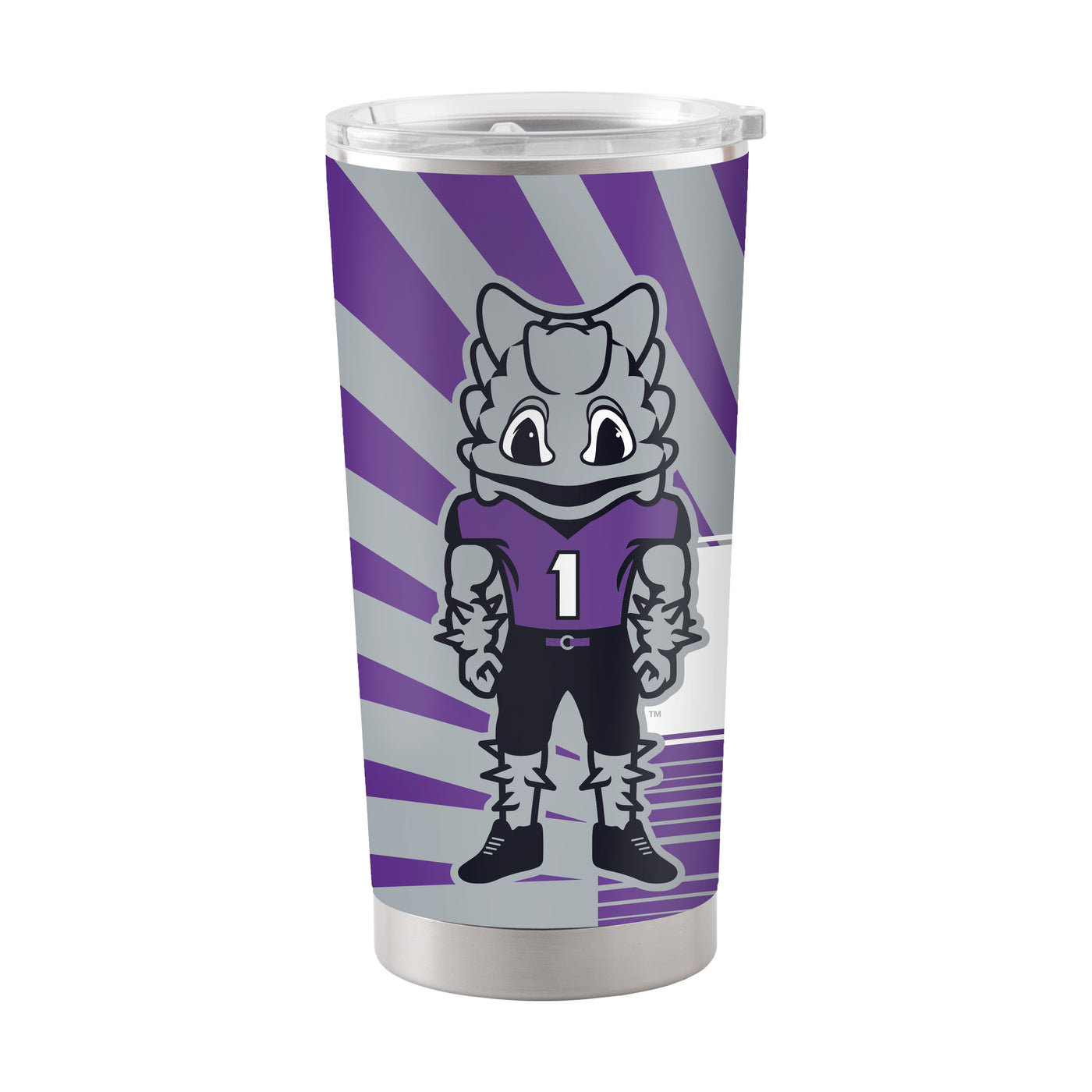 TCU 20oz Mascot Stainless Tumbler