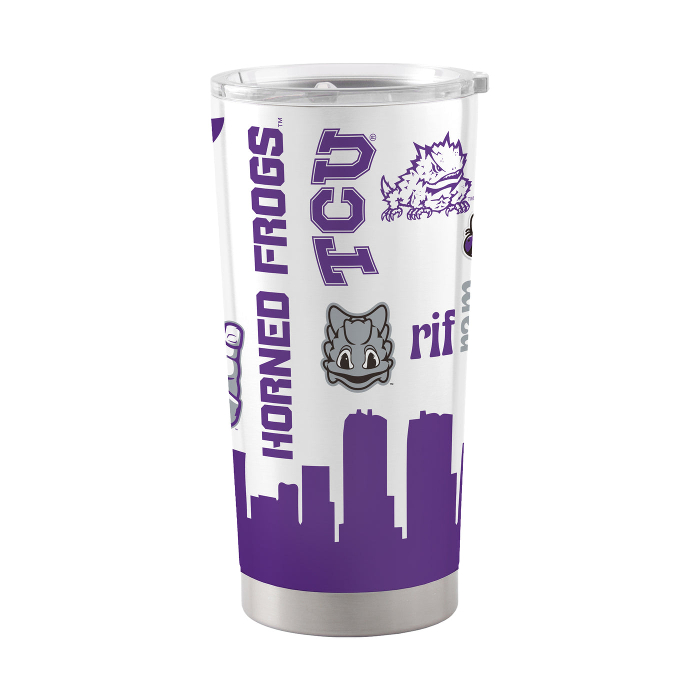 TCU 20oz Native Stainless Tumbler - Logo Brands