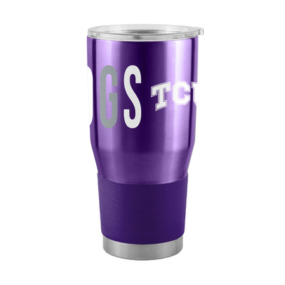 TCU 30oz Overtime Stainless Tumbler - Logo Brands