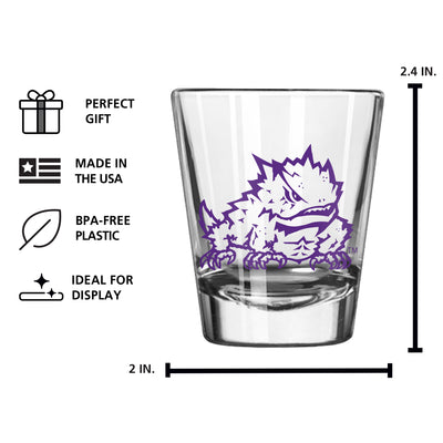 TCU 2oz Gameday Shot Glass
