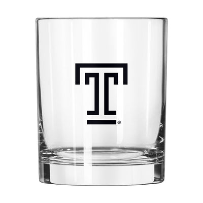 Temple 14oz Gameday Rocks Glass - Logo Brands