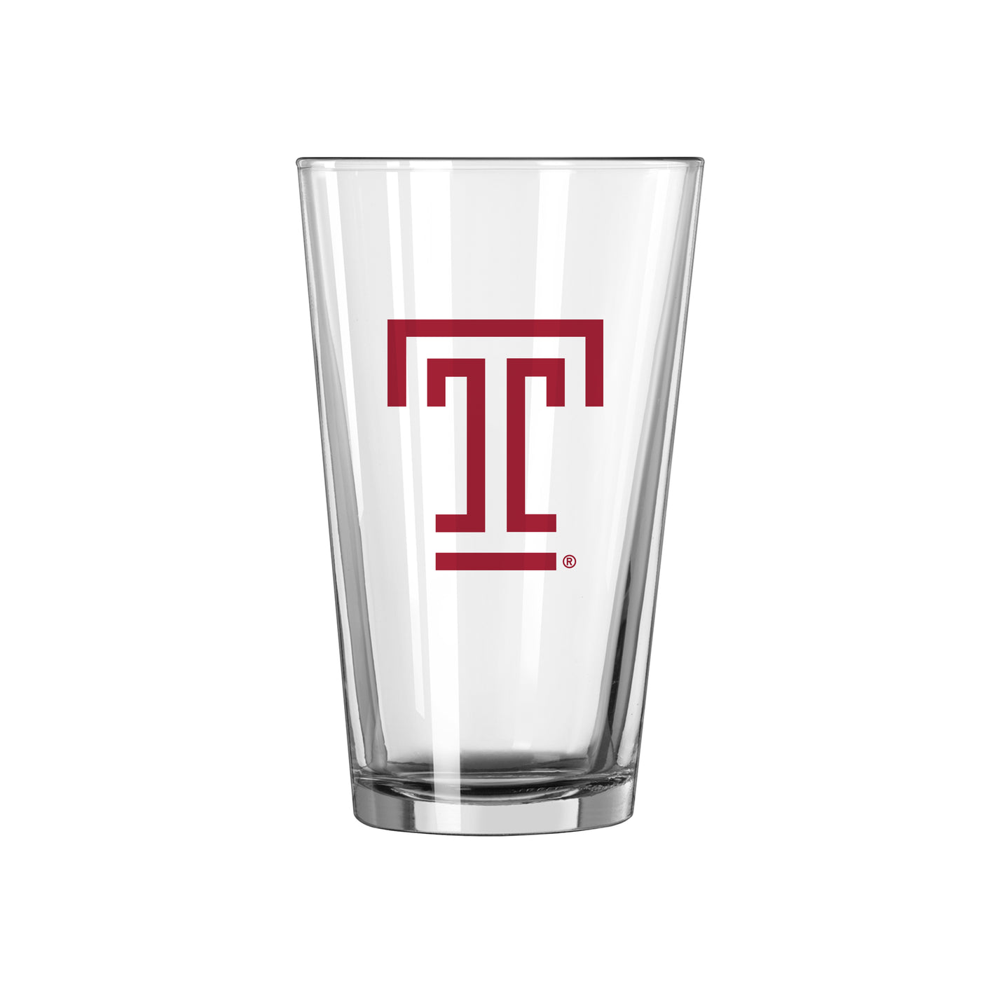 Temple 16oz Gameday Pint Glass