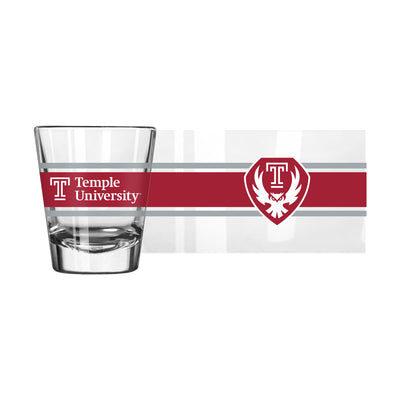 Temple 2oz Stripe Shot Glass
