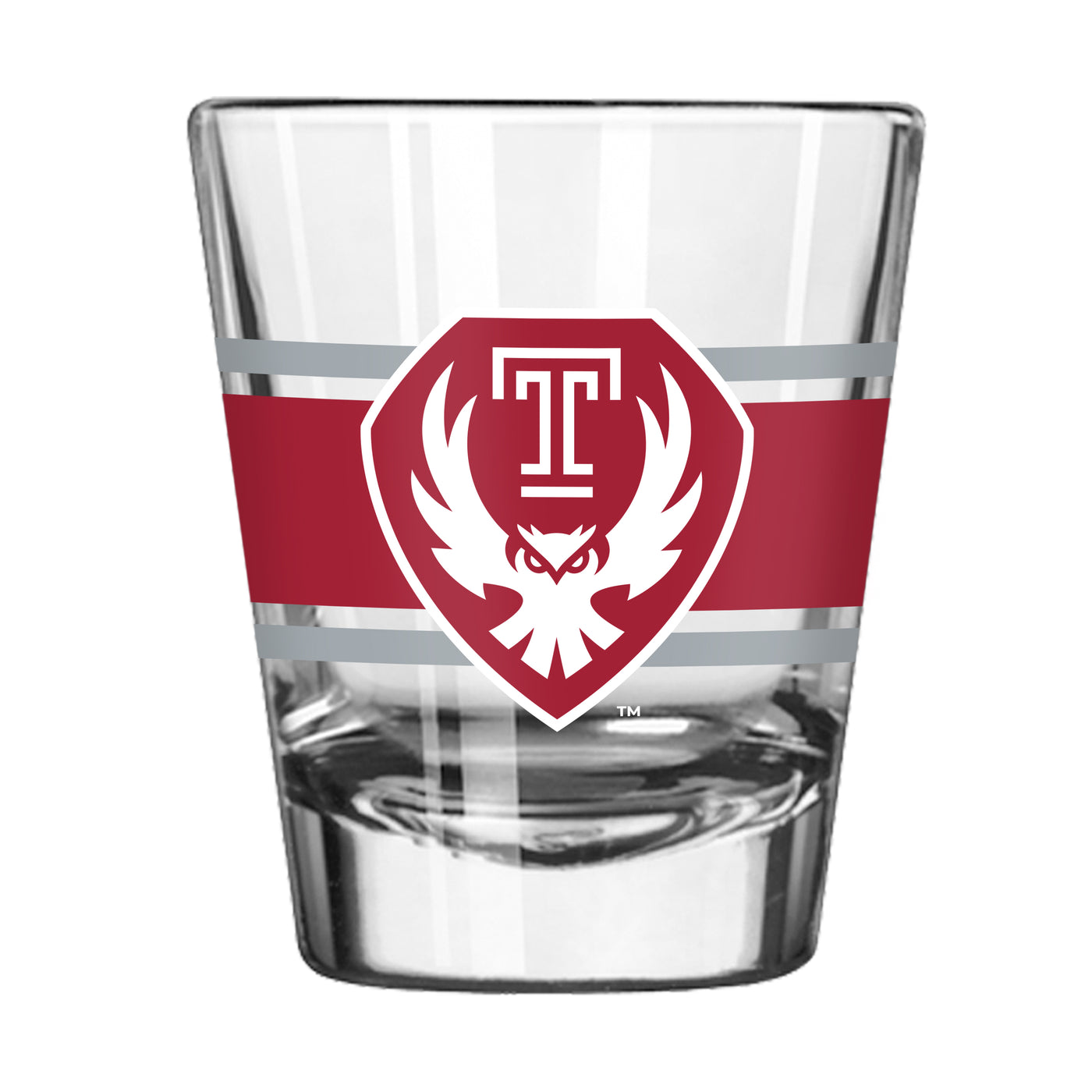 Temple 2oz Stripe Shot Glass