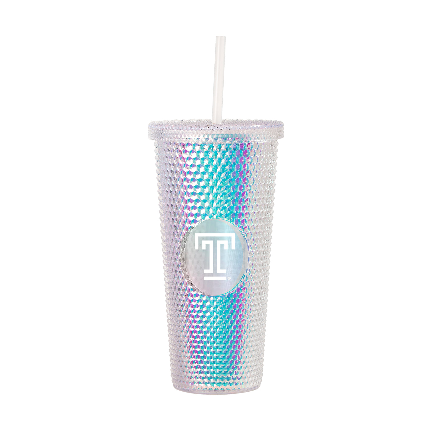 Temple 24oz Iridescent Studded Tumbler - Logo Brands