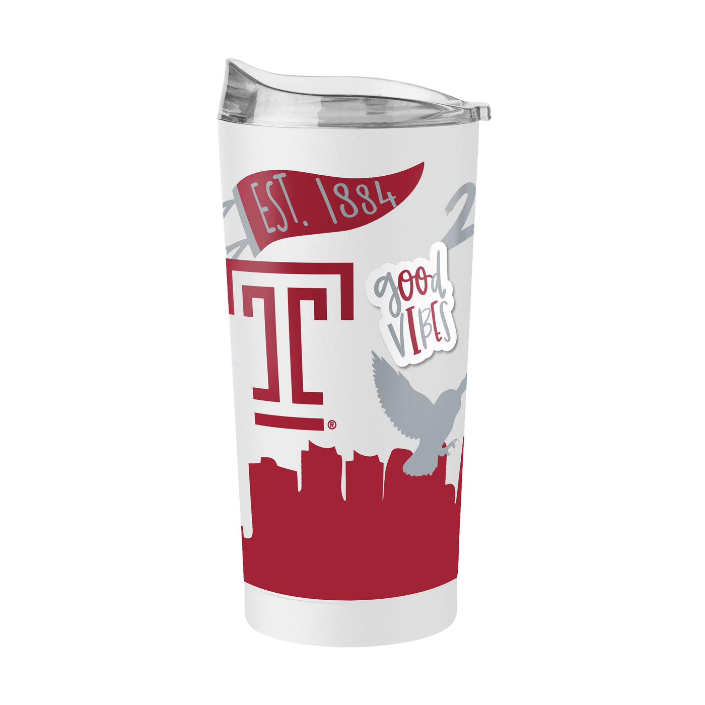 Temple 20oz Native Powder Coat Tumbler