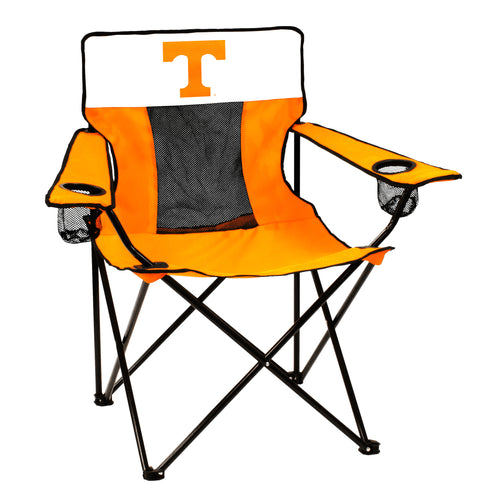 Tennessee Elite Chair by Logo Brands, a comfortable sports fan chair with team logo and cushioned seat for stadium seating.