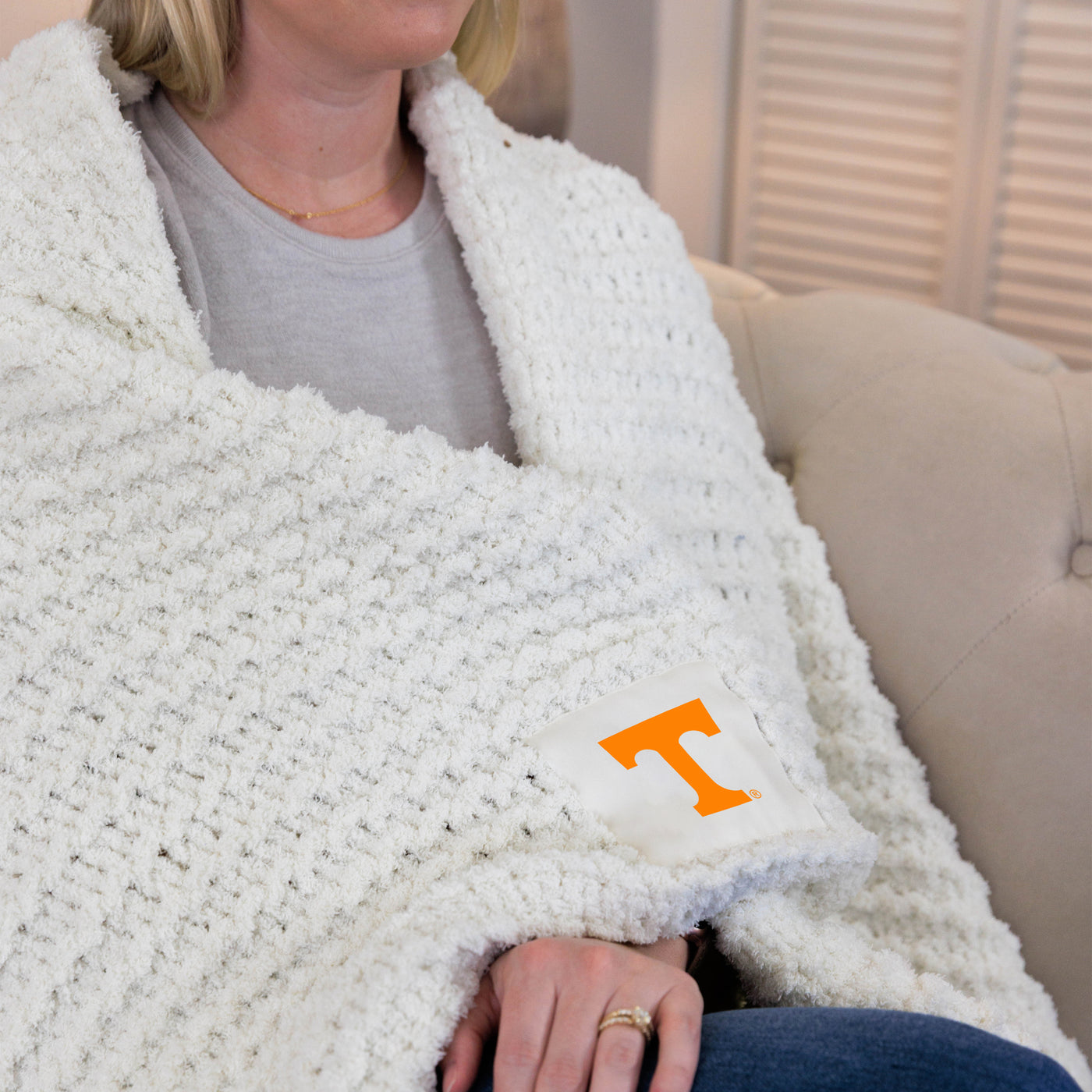 Tennessee Cable Knit Throw 50x60