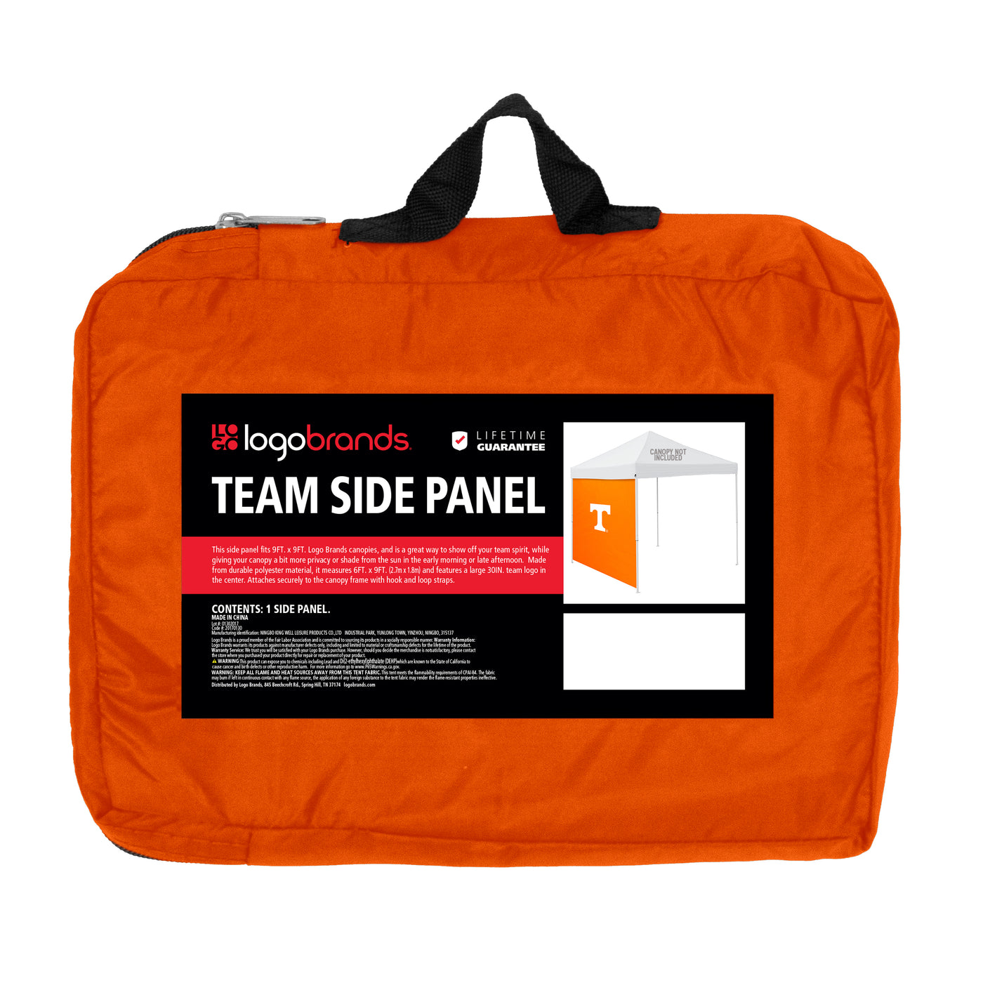 Tennessee 9 x 9 Side Panel - Logo Brands