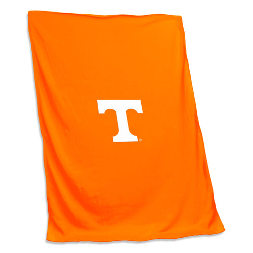 Tennessee Sweatshirt Blanket by Logo Brands, soft and cozy blanket with Tennessee state design, perfect for warm comfort.
