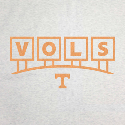 Tennessee Block Sign Sublimated Sweatshirt Blanket