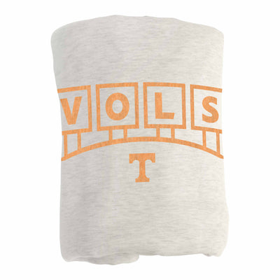 Tennessee Block Sign Sublimated Sweatshirt Blanket